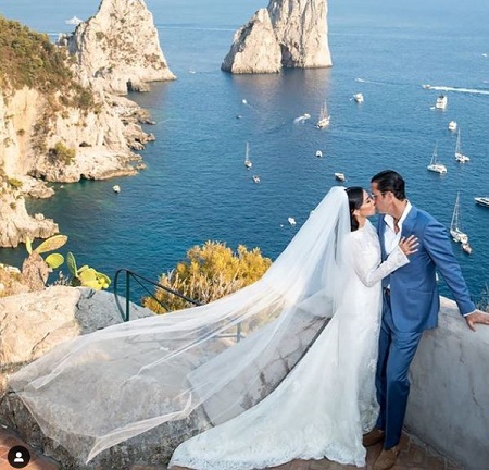 Tanya Zuckerbrot and Anthony Westreich got married in August 2017, in Italy